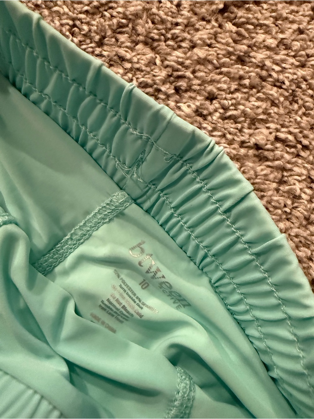 Bundle 3 for $10 Mint Athletic Skort with Elastic Waistband - Picture 3 of 3